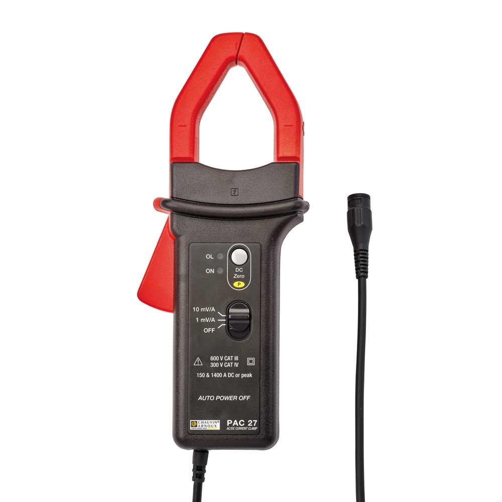 PAC27 AC/DC current clamp